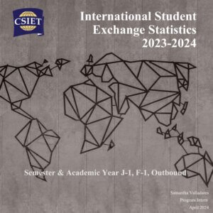 International Student Exchange Statistics: 2023-2024 Semester & Academic Year Programs J-1, F-1, and Outbound (Copy)